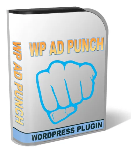 eCover representing WP Ad Punch Plugin  with Master Resell Rights