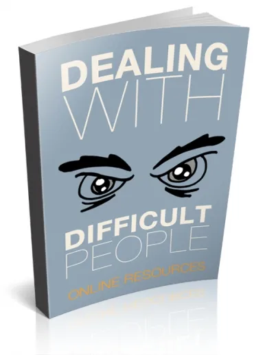 eCover representing Dealing With Difficult People eBooks & Reports with Personal Use Rights