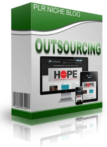 eCover representing Outsourcing Niche Blog Videos, Tutorials & Courses with Personal Use Rights