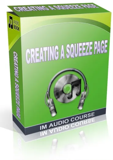 eCover representing Creating A Squeeze Page Audio & Music with Private Label Rights