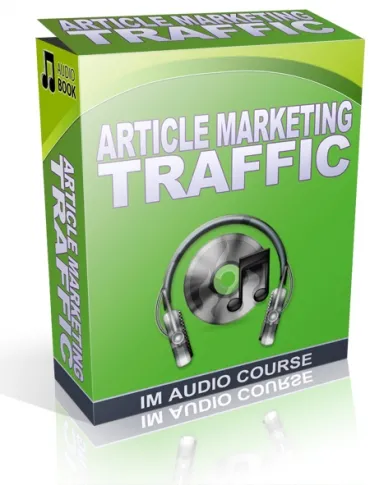 eCover representing Article Marketing For Traffic Audio & Music with Private Label Rights
