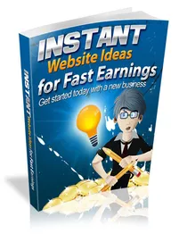 Instant Website Ideas for Fast Earnings small