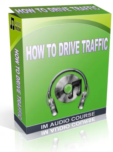 eCover representing How To Drive Traffic Audio & Music with Private Label Rights