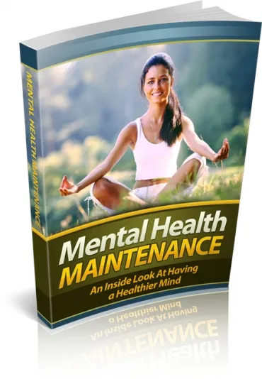 eCover representing Mental Health Maintenance eBooks & Reports with Master Resell Rights