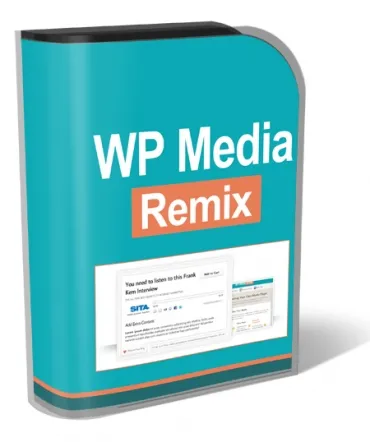 eCover representing WP Media Remix Plugin  with Personal Use Rights