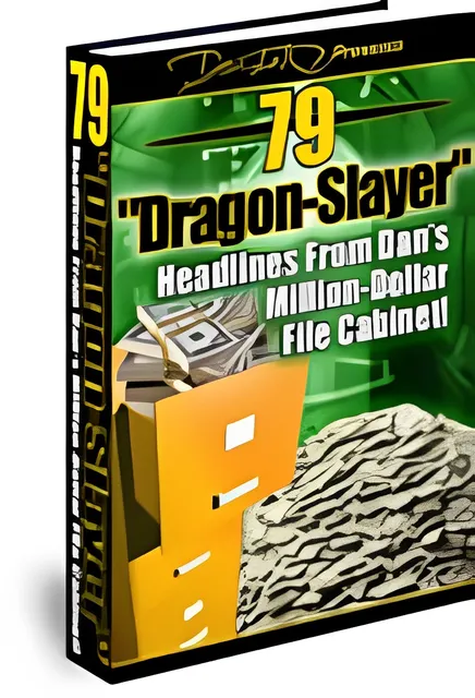 eCover representing 79 Dragon Slayer Headlines eBooks & Reports with Personal Use Rights