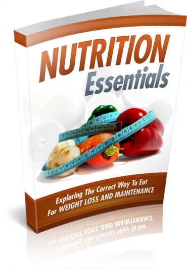 eCover representing Nutrition Essentials eBooks & Reports with Master Resell Rights
