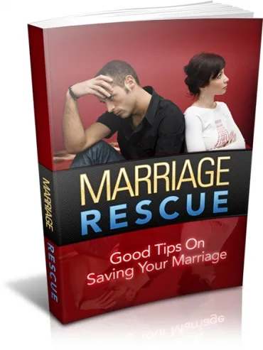 eCover representing Marriage Rescue eBooks & Reports with Master Resell Rights