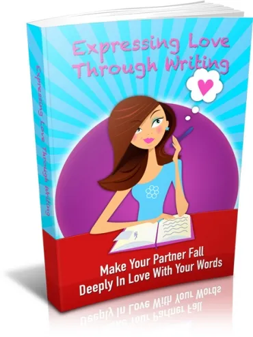 eCover representing Expressing Love Through Writing eBooks & Reports with Master Resell Rights