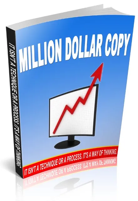 eCover representing Million Dollar Copy eBooks & Reports with Personal Use Rights