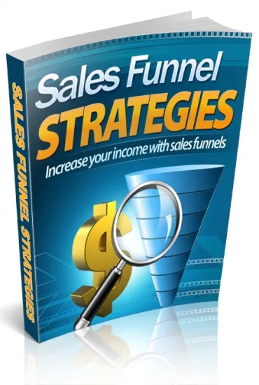 eCover representing Sales Funnel Strategies eBooks & Reports with Master Resell Rights