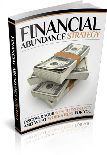 eCover representing Financial Abundance Strategy eBooks & Reports with Master Resell Rights