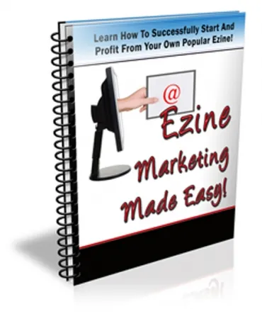 eCover representing Ezine Marketing Made Easy eBooks & Reports with Private Label Rights