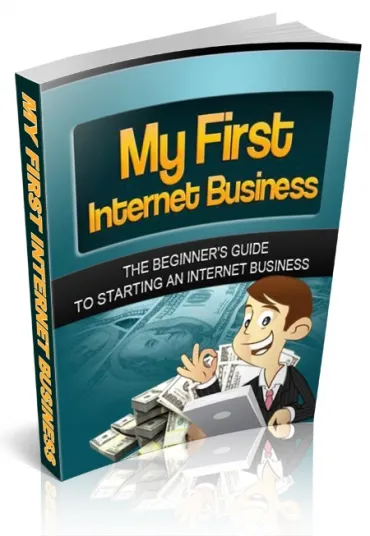eCover representing My First Internet Business eBooks & Reports with Master Resell Rights