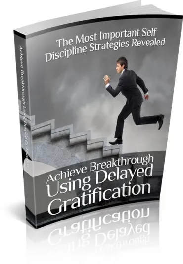 eCover representing Using Delayed Gratification eBooks & Reports with Master Resell Rights