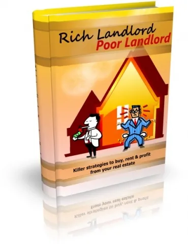 eCover representing Rich Landlord Poor Landlord eBooks & Reports with Master Resell Rights