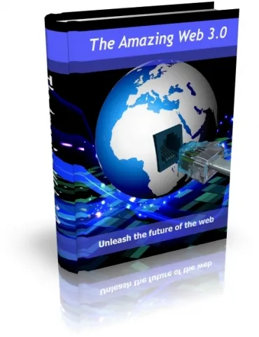 eCover representing The Amazing Web 3.0 eBooks & Reports with Master Resell Rights