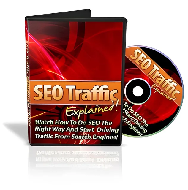 eCover representing SEO Traffic Explained eBooks & Reports with Master Resell Rights