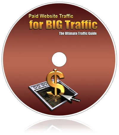 eCover representing Paid Website Traffic For Big Traffic eBooks & Reports with Master Resell Rights