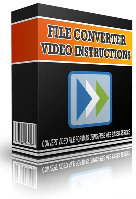 eCover representing Convert Video File Formats Using Free Web Based Service Videos, Tutorials & Courses with Master Resell Rights