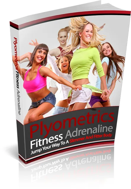 eCover representing Plyometrics Fitness Adrenaline eBooks & Reports with Master Resell Rights