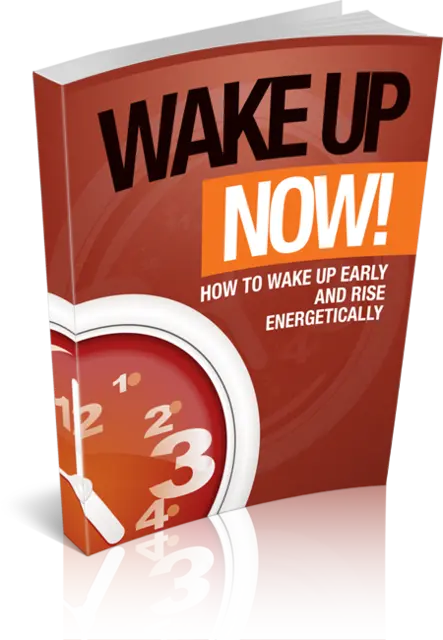 eCover representing Wake Up Now eBooks & Reports with Master Resell Rights
