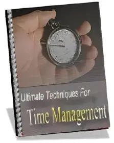 Ultimate Techniques For Time Management small