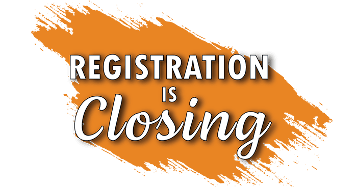 registration is closing soon